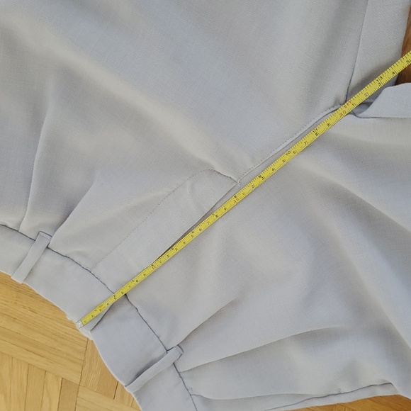 Abercrombie & Fitch Beige Wide Leg High Rise Pants - Picture 14 of 16